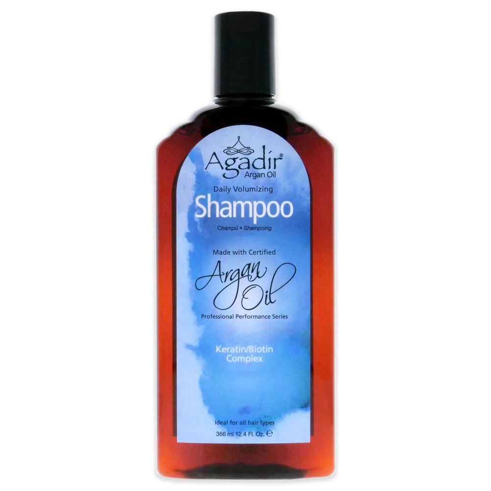 Argan Oil Daily Volumizing Shampoo by Agadir for Unisex 12.4 oz Shampoo